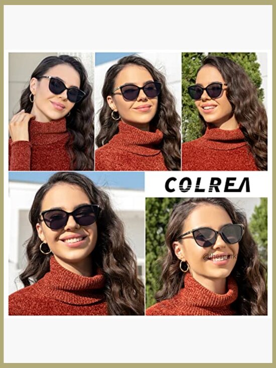 Cat Eye Sunglasses UV400 Protection Wrap Around Non-Polarized Polycarbonate main image 7